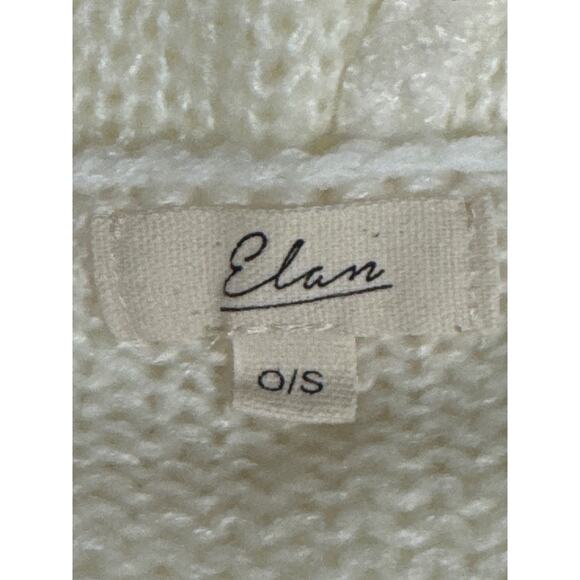 Elan GISELLE Rock & Love Cardigan, One Size, Cream color - Picture 6 of 7